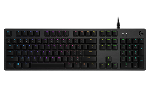 Logitech G G512 Carbon Mechanisch RGB-gamingtoetsenbord - Carbon Français (Azerty) GX Blue-schakelaar