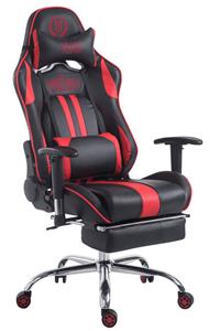 KantoormeubelenPlus Racing Gaming Bureaustoel Kerimaki V1, Zwart/Rood