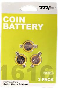 TTX Coin Battery 3-Pack (CR1616)