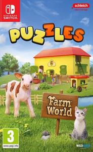 Wild River Schleich Puzzle - Farm World