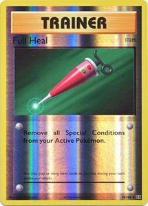 Pokémon Full Heal - 78/108 - Uncommon Reverse Holo