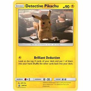 Pokémon Detective Pikachu - Holo Rare - Detective Pikachu Series