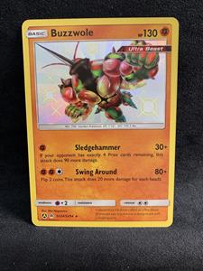 Pokémon Buzzwole Shiny Holo - SV24