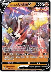 Pokémon > Single Strike Urshifu V - 085/163 //  kaart (Battle Styles)