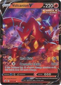 Pokémon > Volcanion V - 025/198 //  kaart (Chilling Reign)