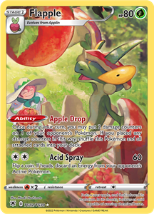 Pokémon Flapple - TG02/TG30 - Ultra Rare //  kaart (Astral Radiance)