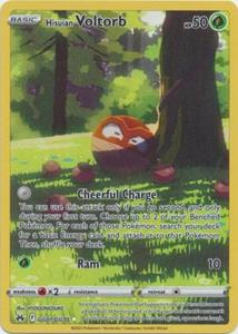 Pokémon Hisuian Voltorb - GG01/GG70 - Holo Rare /  kaart (Crown Zenith)