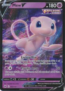 Pokémon Mew V - 060/159  - Holo Rare /  kaart (Crown Zenith)