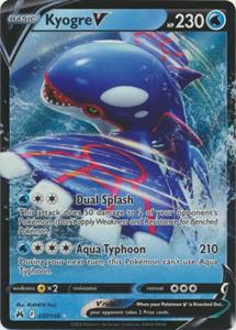 Pokémon Kyogre V - 037/159 - Ultra Rare /  kaart (Crown Zenith)