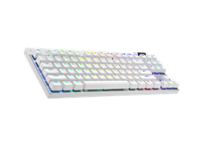 Logitech G PRO X TKL LIGHTSPEED-gamingtoetsenbord - White Internationaal Amerikaans Voelbaar