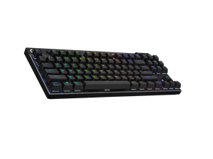 Logitech G PRO X TKL LIGHTSPEED-gamingtoetsenbord - Black Brits-Engels (Qwerty) Voelbaar