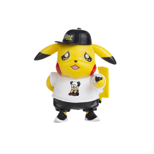 Pokémon Pikachu Emoji Actiefiguren - Angry Pikachu - 10cm
