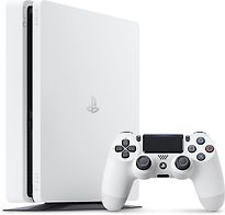 Playstation 4 slim 500 GB [incl. draadloze controller] wit - refurbished