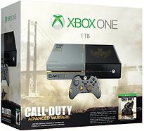 Microsoft Xbox One grijs 1TB [Special Call of Duty Edition incl. draadloze controller, zonder spel] zwartzilver - refurbished
