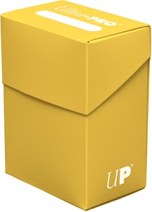 Ultra Pro Deckbox Solid - Geel