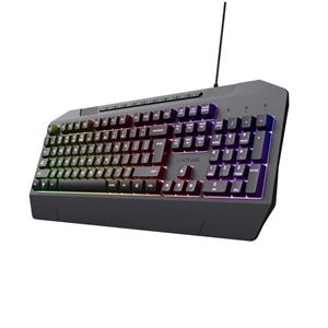 Trust GXT 836 Evocx Verlicht gaming-toetsenbord Toetsenbord Zwart