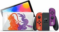 Other Nintendo Switch OLED 64 GB [Pokemon Scarlet & Violet Editie incl. controller rood/paars] wit - refurbished