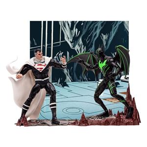 McFarlane Batman Beyond Vs Justice Lord Superman 18cm