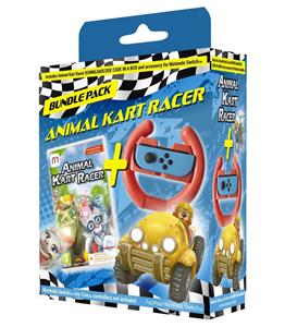 Mindscape Animal Kart Racer - Racing Wheel Bundle