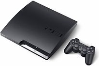 Sony PlayStation 3 slim 160 GB  [K-Model, incl. draadloze controller] zwart - refurbished