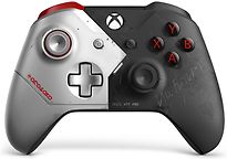 Xbox One X draadloze Controller [Cyberpunk 2077 Limited Edition] zwart grijs - refurbished