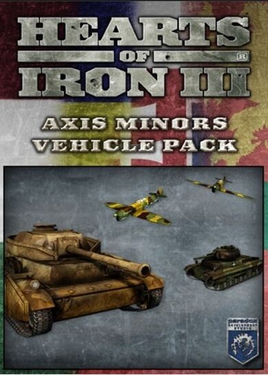 Paradox Interactive Hearts of Iron III - Axis Minors Vehicle Pack (DLC) Key