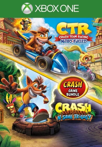 Activision Crash Bandicoot Bundle - N. Sane Trilogy + CTR Nitro-Fueled (Xbox One)