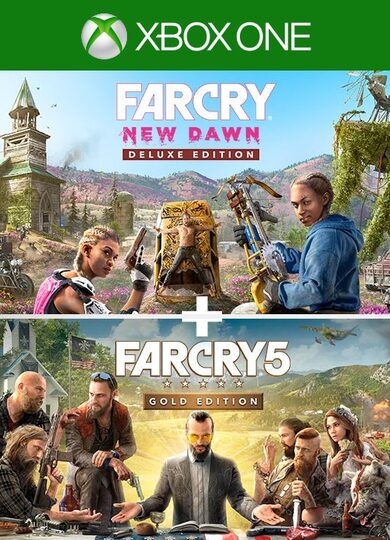 Ubisoft Far Cry 5 Gold Edition + Far Cry  New Dawn Deluxe Edition Bundle (Xbox One)
