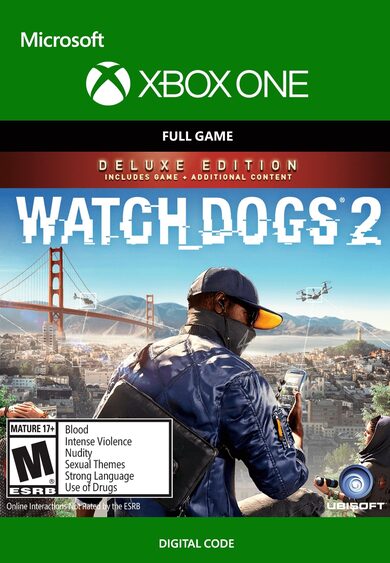 Ubisoft Watch Dogs 2 - Deluxe Edition (Xbox One)