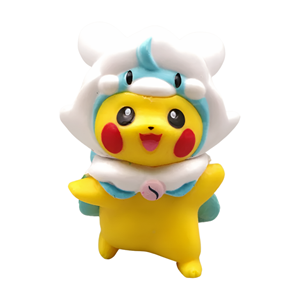 Pokémon Pikachu's Cosplay Actiefiguren - Lucario 6-8cm