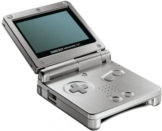 Nintendo GBA SP (Zilver)