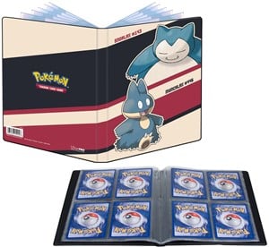 Ultra Pro Pokemon TCG Snorlax & Munchlax 4-Pocket Portfolio