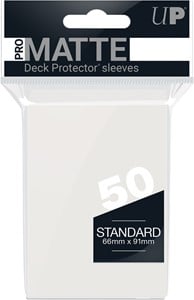 Ultra Pro  Deck Protector Sleeves Transparant (Matte) (50 stuks)