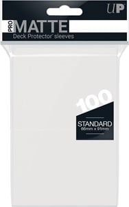 Ultra Pro  Deck Protector Sleeves Clear (Matte)(100 stuks)