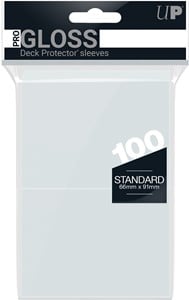 Ultra Pro  Deck Protector Sleeves Transparant (Gloss) (100 stuks)