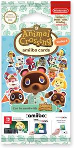 Nintendo Animal Crossing Amiibo Cards Serie 5 (1 pakje)