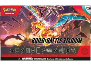 The Pokemon Company Pokemon TCG Scarlet & Violet Obsidian Flames Build & Battle Stadium