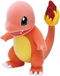 ShoPro Pokemon Deluxe Flocked Doll Figure - Charmander