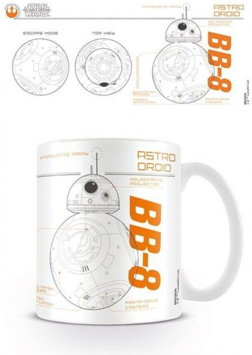 Pyramid International Star Wars Mug - BB-8 Sketch