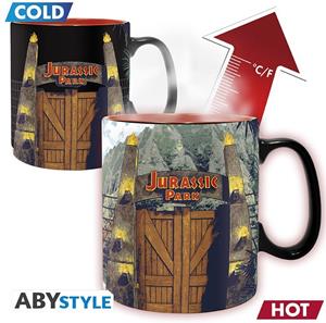 Abysse Deutschland JURASSIC PARK Tasse Thermoeffekt 460 ml - Tor