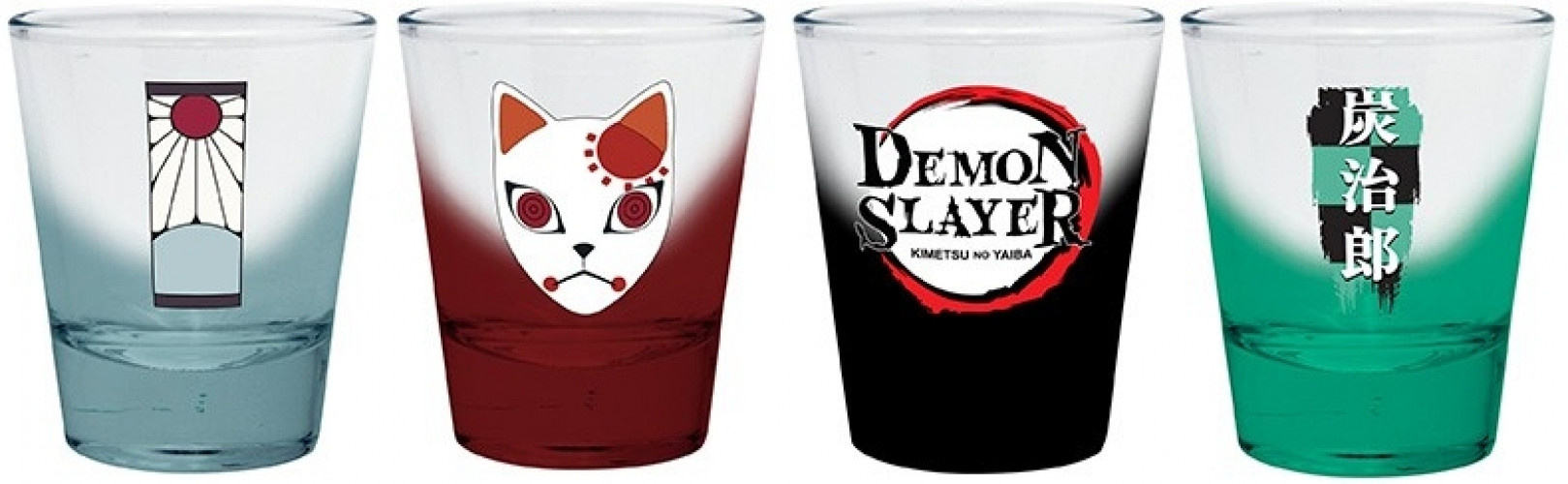 Abystyle Demon Slayer - Shot Glasses 4-Pack