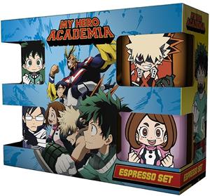 Abystyle My Hero Academia - Chibi Espresso Mugs 4-Pack