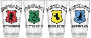 Silver Buffalo Harry Potter - 4 Glasses Set