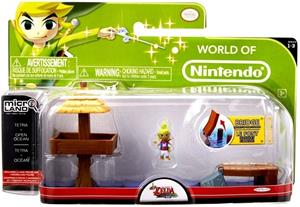 Jakks Pacific Zelda Microland Playset - Open Ocean with Tetra