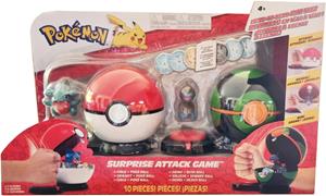 Jazwares Pokemon Surprise Attack Game - Gible & Deino