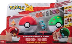 Jazwares Pokemon Surprise Attack Game - Chimchar & Wynaut