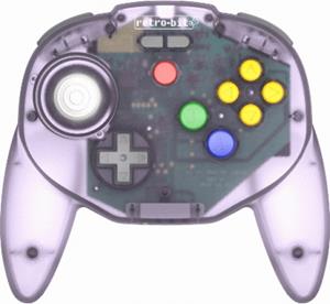 Tribute 64 2.4 GHz Wireless Controller (Atomic Purple) ()