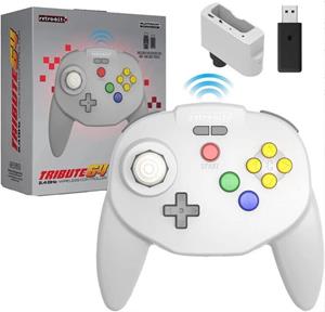 Tribute 64 2.4 GHz Wireless Controller V2 (Grey) ()