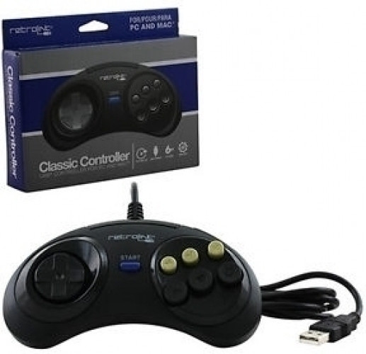 Sega Megadrive Style USB Controller
