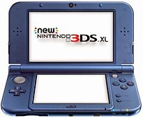 New 3DS XL metallic blauw - refurbished